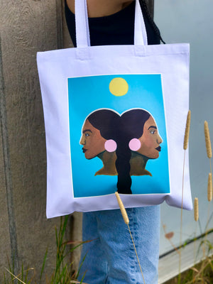 "My Reflection is Protection" Tote